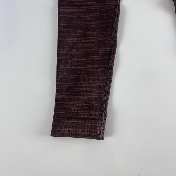 Gymshark Women's Adapt Marl Seamless Leggings Cherry Brown XS - Picture 8 of 11